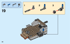 LEGO 76044 instructions page 20 – build guide