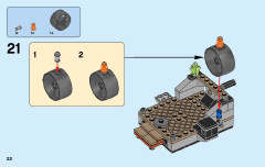 LEGO 76044 instructions page 22 – build guide