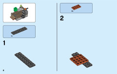LEGO 76044 instructions page 6 – build guide
