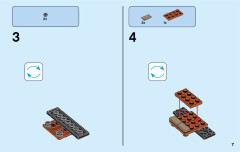LEGO 76044 instructions page 7 – build guide
