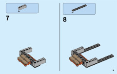 LEGO 76044 instructions page 9 – build guide