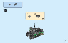 LEGO 76045 instructions page 13 – build guide