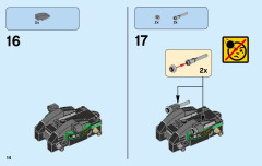 LEGO 76045 instructions page 14 – build guide