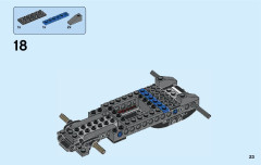 LEGO 76045 instructions page 23 – build guide