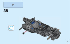 LEGO 76045 instructions page 43 – build guide