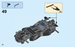 LEGO 76045 instructions page 54 – build guide