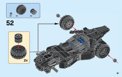 LEGO 76045 instructions page 61 – build guide
