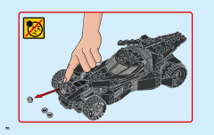 LEGO 76045 instructions page 70 – build guide