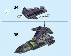 LEGO 76047 instructions page 44 – build guide