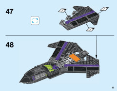 LEGO 76047 instructions page 53 – build guide