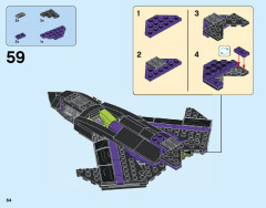 LEGO 76047 instructions page 64 – build guide