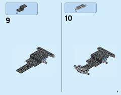 LEGO 76047 instructions page 9 – build guide