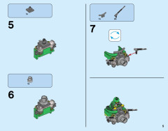 LEGO 76048 instructions page 5 – build guide