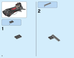 LEGO 76048 instructions page 6 – build guide