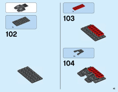 LEGO 76048 instructions page 45 – build guide