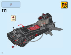 LEGO 76048 instructions page 50 – build guide