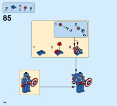 LEGO 76049 instructions page 108 – build guide