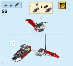 LEGO 76049 instructions page 24 – build guide