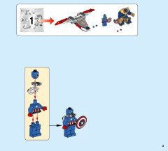 LEGO 76049 instructions page 3 – build guide