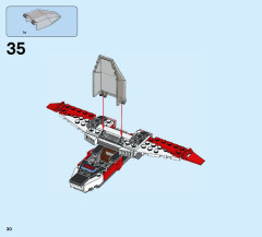 LEGO 76049 instructions page 30 – build guide