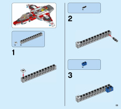 LEGO 76049 instructions page 33 – build guide