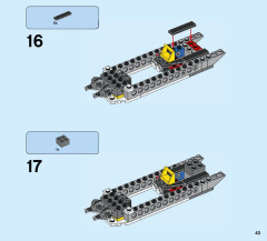 LEGO 76049 instructions page 43 – build guide