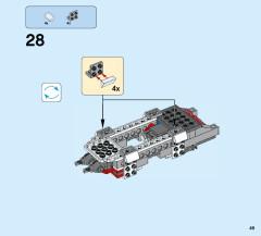 LEGO 76049 instructions page 49 – build guide