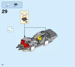 LEGO 76049 instructions page 50 – build guide