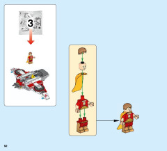 LEGO 76049 instructions page 52 – build guide