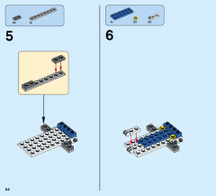 LEGO 76049 instructions page 54 – build guide
