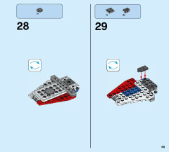 LEGO 76049 instructions page 65 – build guide
