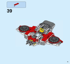 LEGO 76049 instructions page 71 – build guide