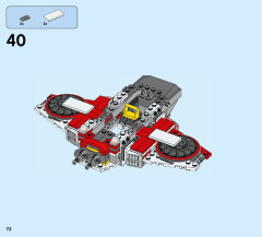 LEGO 76049 instructions page 72 – build guide