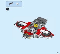 LEGO 76049 instructions page 73 – build guide