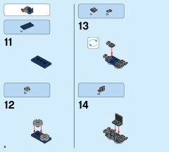 LEGO 76049 instructions page 8 – build guide