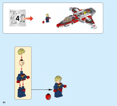 LEGO 76049 instructions page 80 – build guide