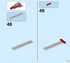 LEGO 76049 instructions page 81 – build guide