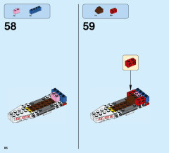 LEGO 76049 instructions page 86 – build guide