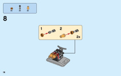 LEGO 76050 instructions page 18 – build guide