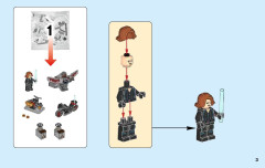 LEGO 76050 instructions page 3 – build guide