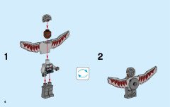 LEGO 76050 instructions page 4 – build guide