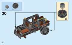 LEGO 76050 instructions page 50 – build guide