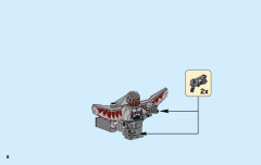LEGO 76050 instructions page 8 – build guide