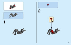 LEGO 76050 instructions page 9 – build guide