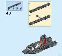 LEGO 76051 instructions page 103 – build guide