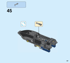 LEGO 76051 instructions page 107 – build guide