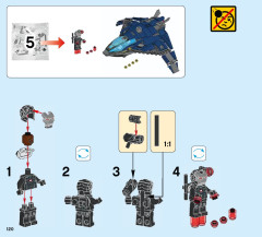 LEGO 76051 instructions page 120 – build guide