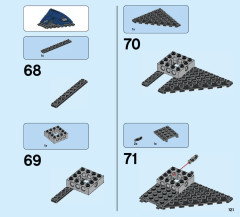 LEGO 76051 instructions page 121 – build guide
