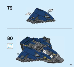 LEGO 76051 instructions page 125 – build guide