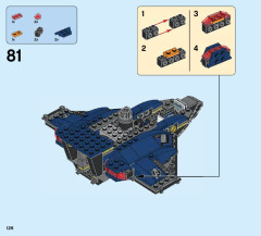 LEGO 76051 instructions page 126 – build guide